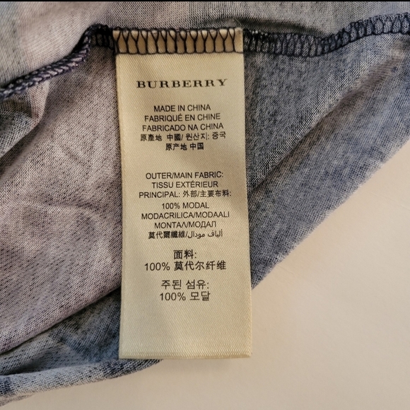 Burberry Brit Purple Plaid Top SzL - Picture 7 of 9